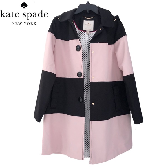 Kate Spade Coat Colorblock Trench 